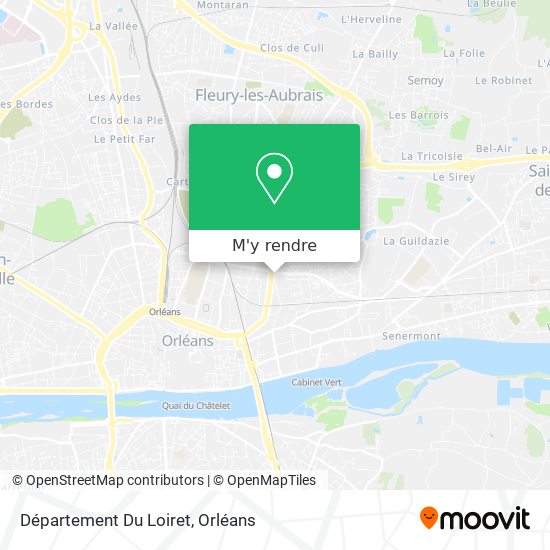 Département Du Loiret plan