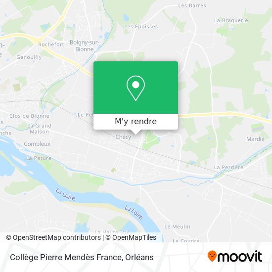 Collège Pierre Mendès France plan