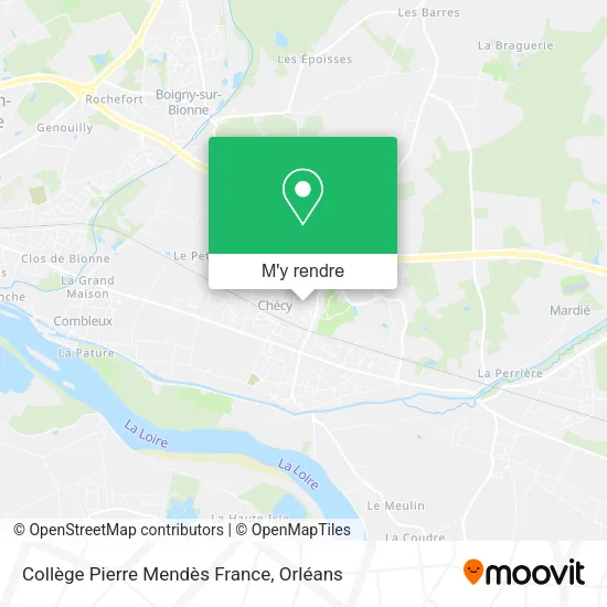 Collège Pierre Mendès France plan