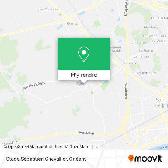 Stade Sébastien Chevallier plan