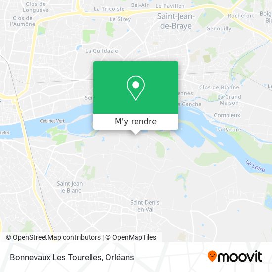 Bonnevaux Les Tourelles plan