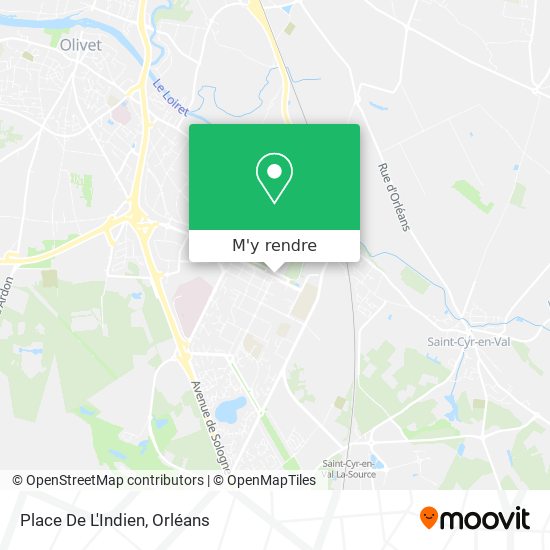 Place De L'Indien plan