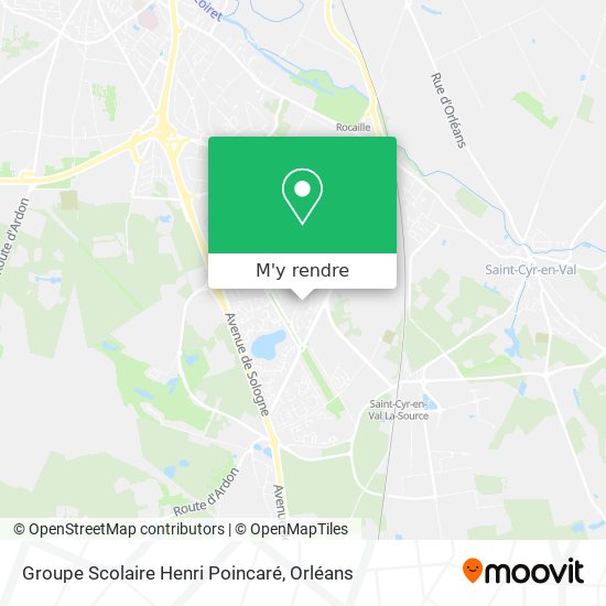Groupe Scolaire Henri Poincaré plan