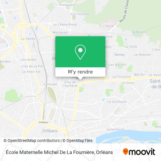 École Maternelle Michel De La Fournière plan