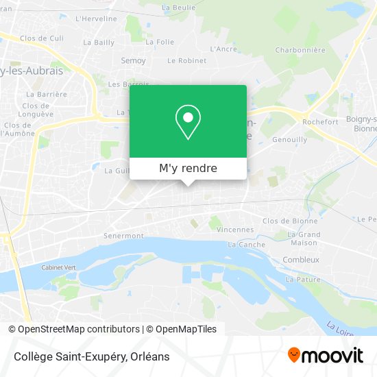 Collège Saint-Exupéry plan
