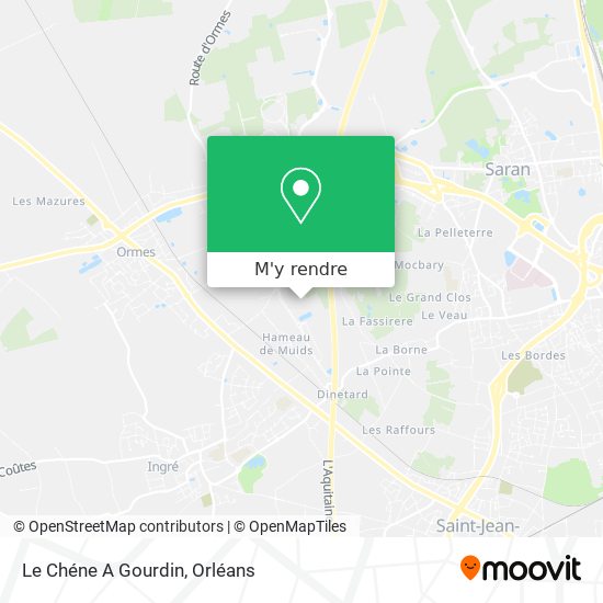 Le Chéne A Gourdin plan