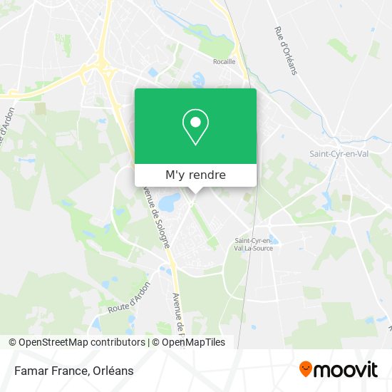 Famar France plan