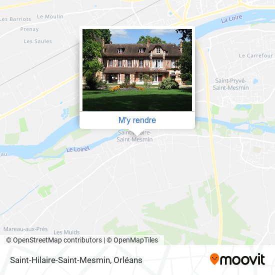 Saint-Hilaire-Saint-Mesmin plan