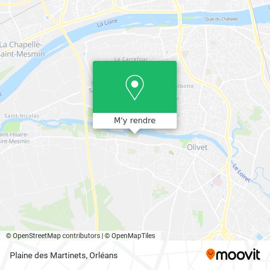 Plaine des Martinets plan