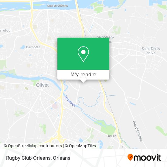 Rugby Club Orleans plan