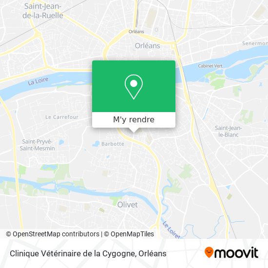 Clinique Vétérinaire de la Cygogne plan