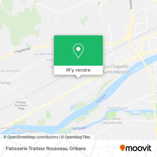 Patisserie Traiteur Rousseau plan
