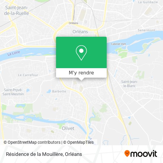 Résidence de la Mouillère plan