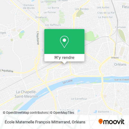 École Maternelle François Mitterrand plan