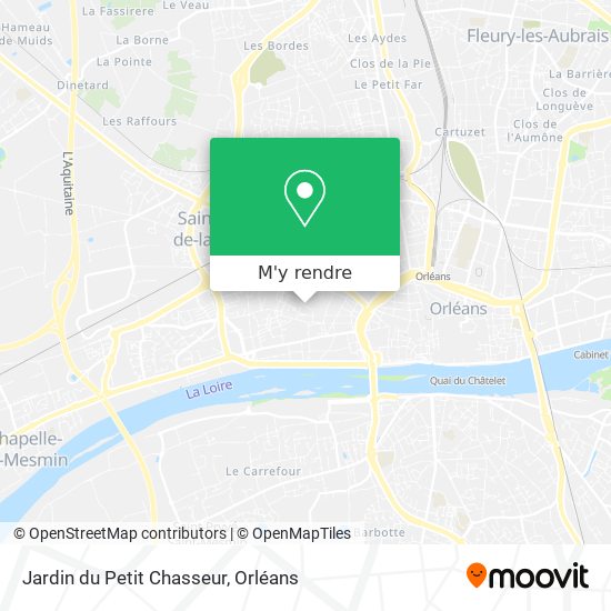 Jardin du Petit Chasseur plan