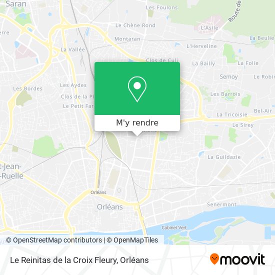 Le Reinitas de la Croix Fleury plan