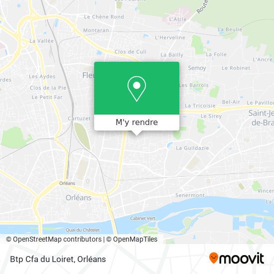 Btp Cfa du Loiret plan
