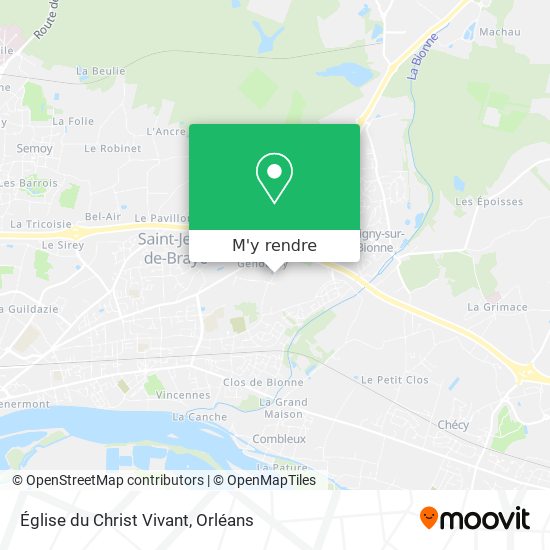 Église du Christ Vivant plan