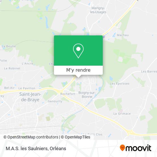 M.A.S. les Saulniers plan