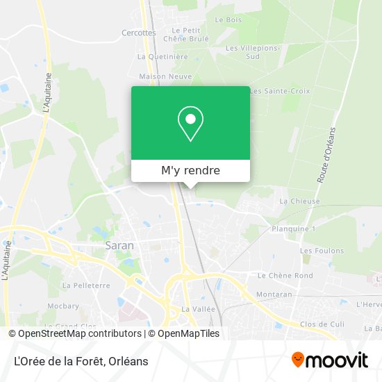 L'Orée de la Forêt plan