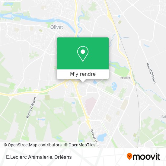 E.Leclerc Animalerie plan