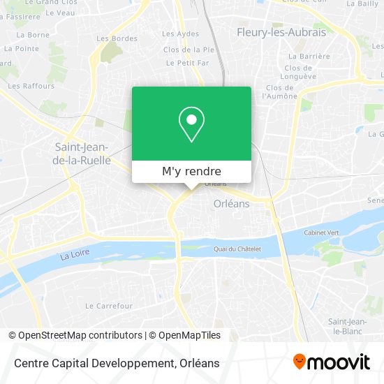 Centre Capital Developpement plan