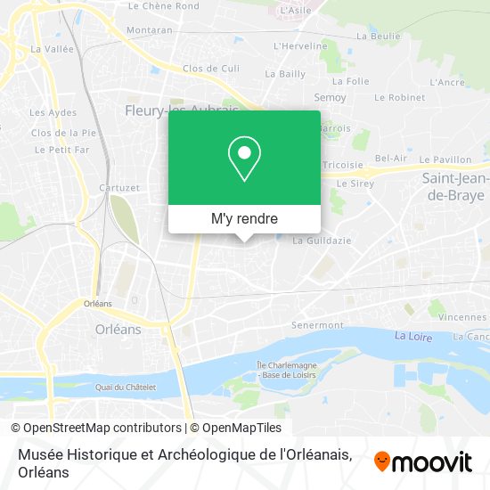 Musée Historique et Archéologique de l'Orléanais plan