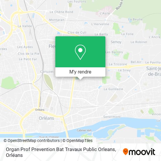 Organ Prof Prevention Bat Travaux Public Orleans plan