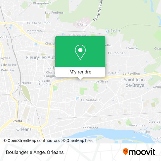 Boulangerie Ange plan