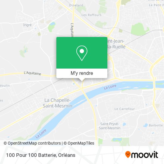 100 Pour 100 Batterie plan