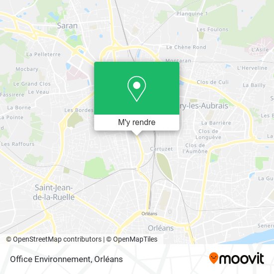 Office Environnement plan