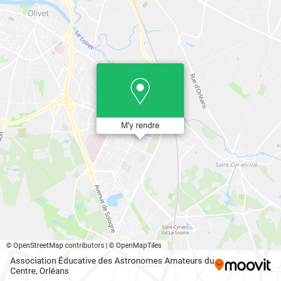 Association Éducative des Astronomes Amateurs du Centre plan