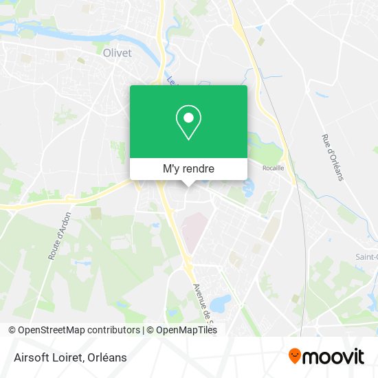 Airsoft Loiret plan