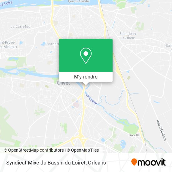Syndicat Mixe du Bassin du Loiret plan