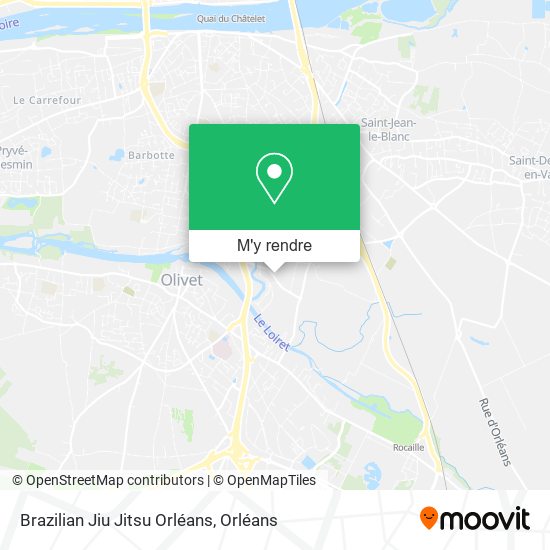 Brazilian Jiu Jitsu Orléans plan