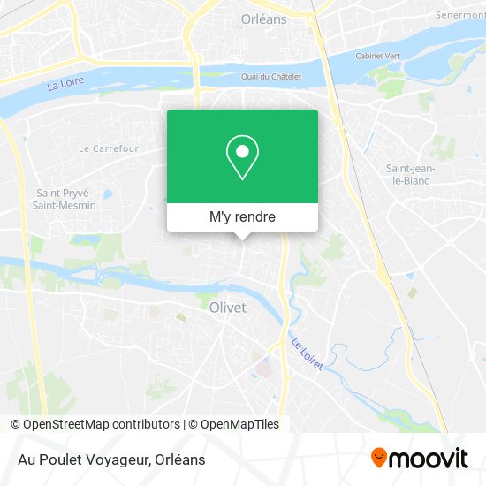 Au Poulet Voyageur plan