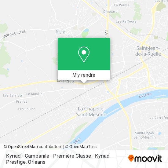 Kyriad - Campanile - Première Classe - Kyriad Prestige plan