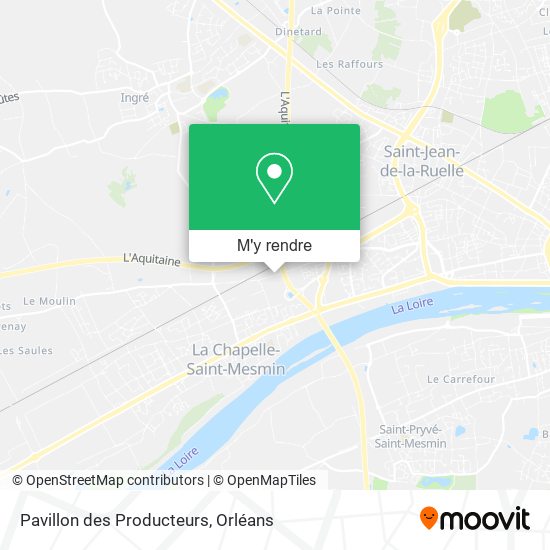 Pavillon des Producteurs plan