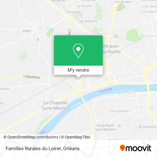 Familles Rurales du Loiret plan