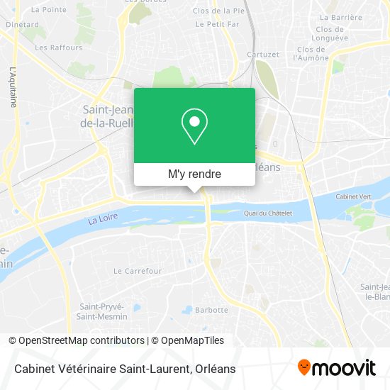 Cabinet Vétérinaire Saint-Laurent plan