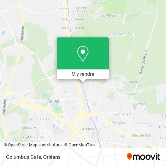 Columbus Café plan
