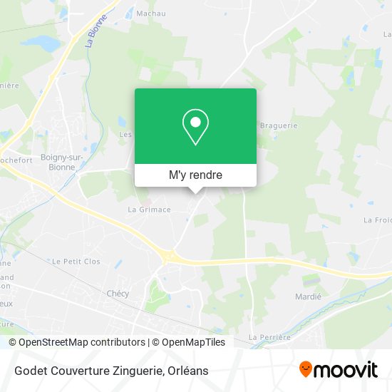 Godet Couverture Zinguerie plan