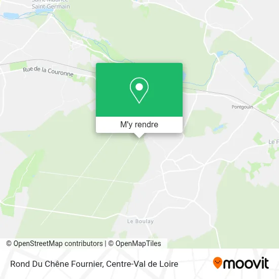 Rond Du Chêne Fournier plan