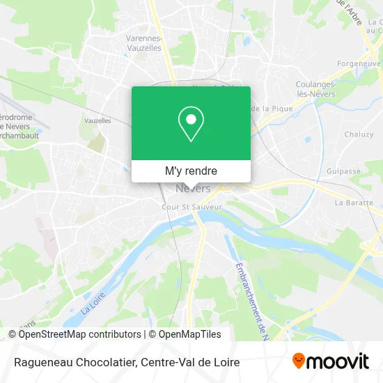 Ragueneau Chocolatier plan