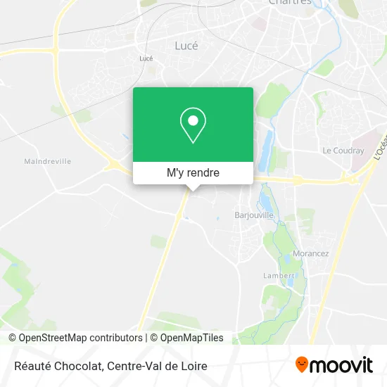 Réauté Chocolat plan