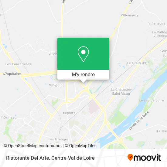 Ristorante Del Arte plan