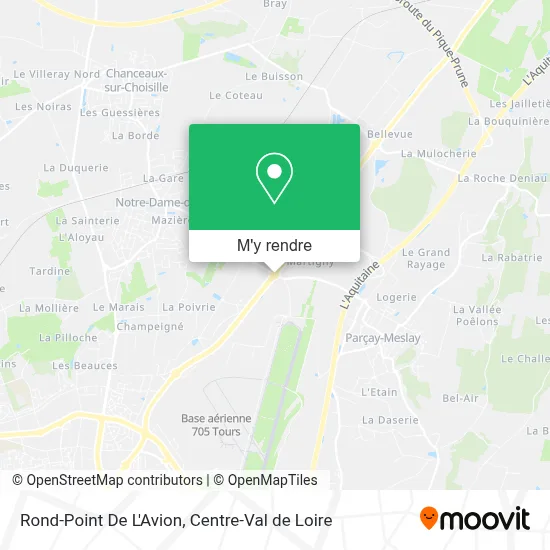 Rond-Point De L'Avion plan