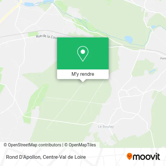 Rond D'Apollon plan