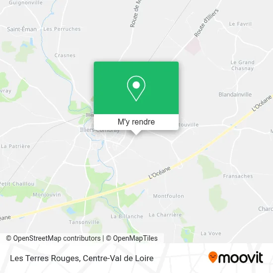 Les Terres Rouges plan