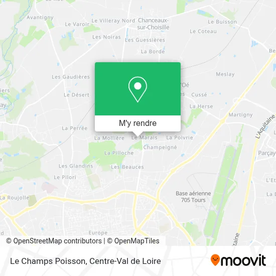 Le Champs Poisson plan